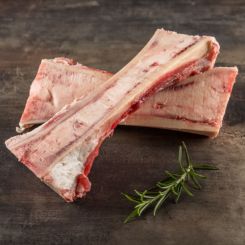 Markknochen längs gesägt 