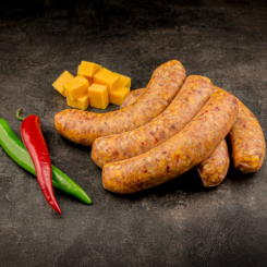 Donlicate Cheddar-Chili Brats 