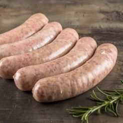 Frische grobe Bratwurst 