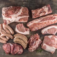 Grillpaket vom Kräuterschwein 