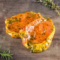 Kräutersteak (Schweinerücken) 